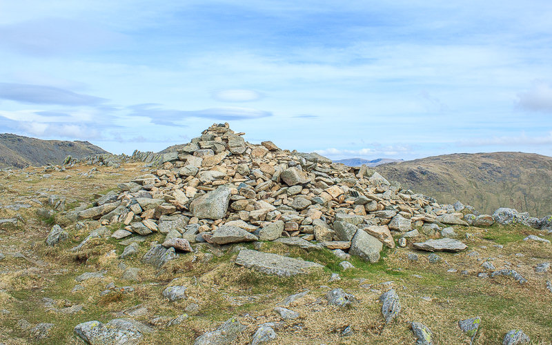 Great Rigg's summit cairn Great Rigg's summit cairn